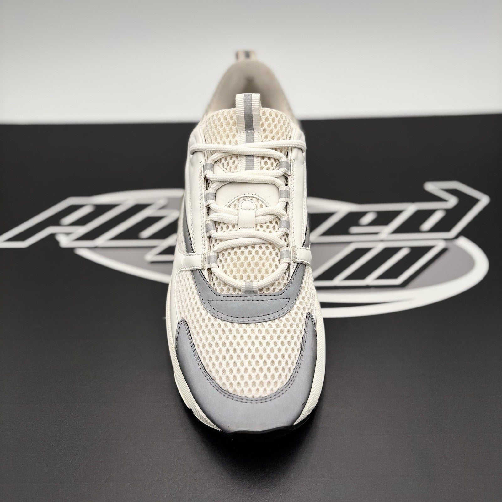 Size 44  (11 US) - Dior B22 Sneaker ' White Reflective ' | SUPER CLEAN!