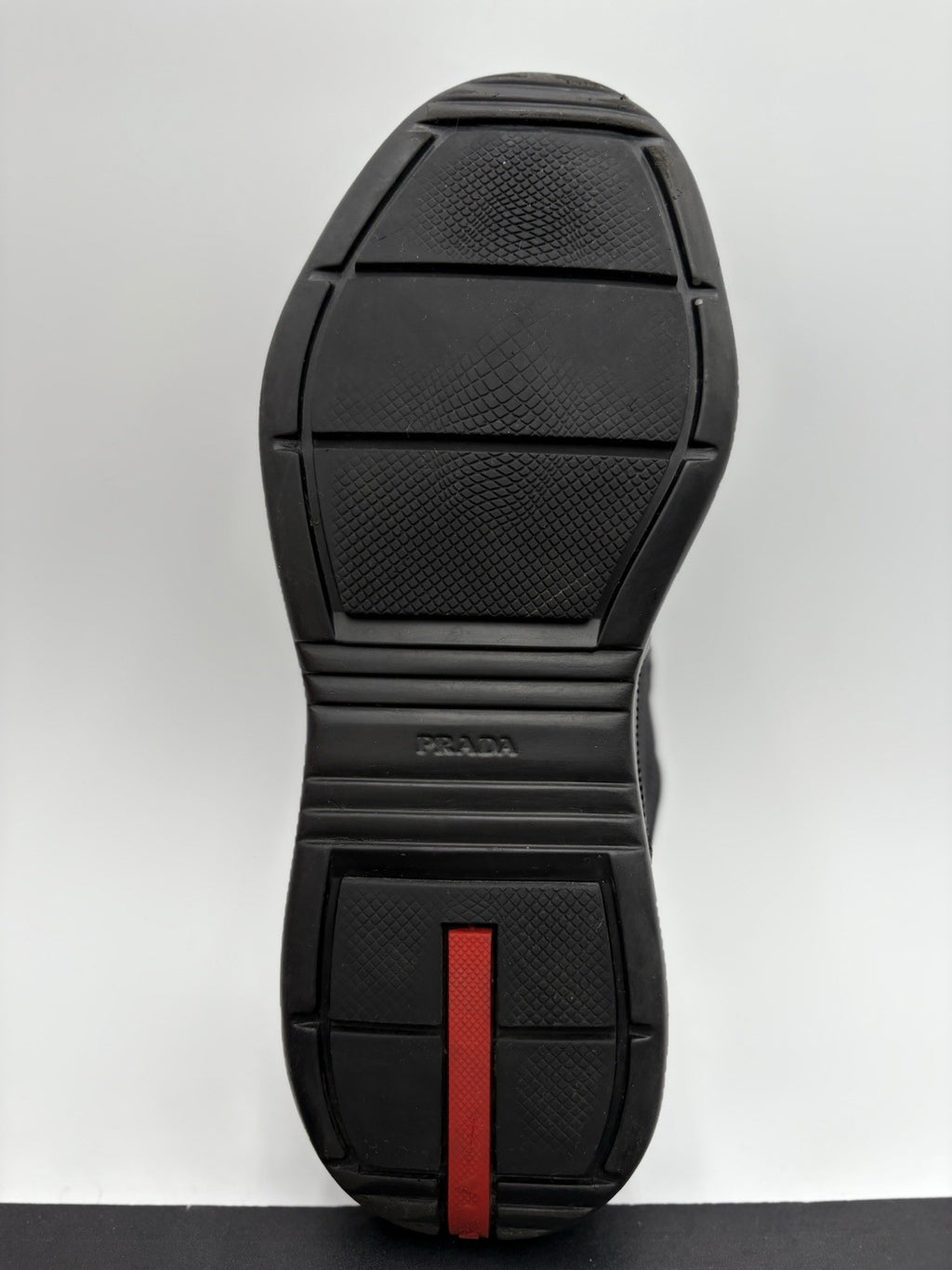 Size 7 UK (8 US) Prada Americas Cup ' Black ' | GOOD CONDITION!