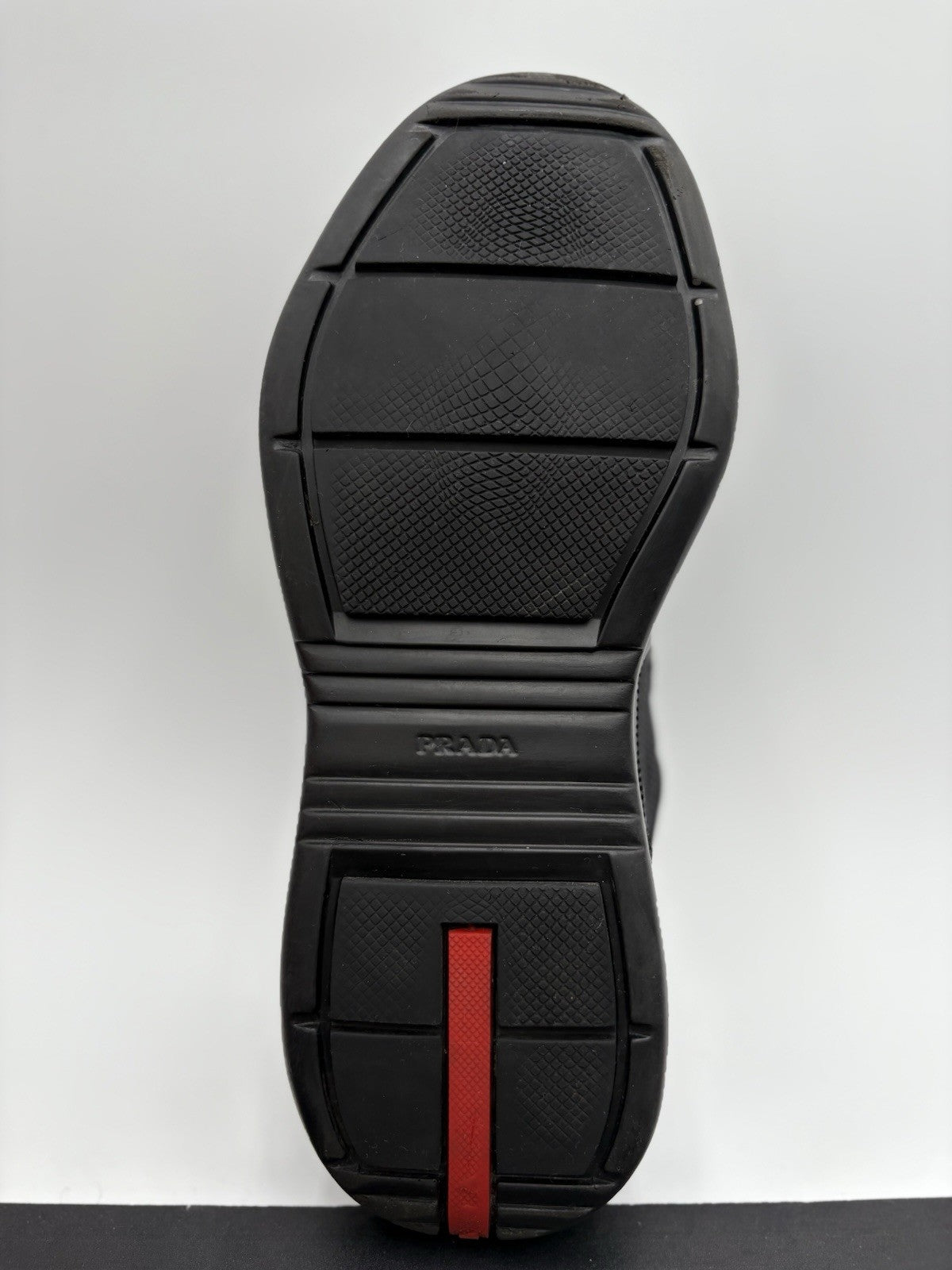 Size 7 UK (8 US) Prada Americas Cup ' Black ' | GOOD CONDITION!