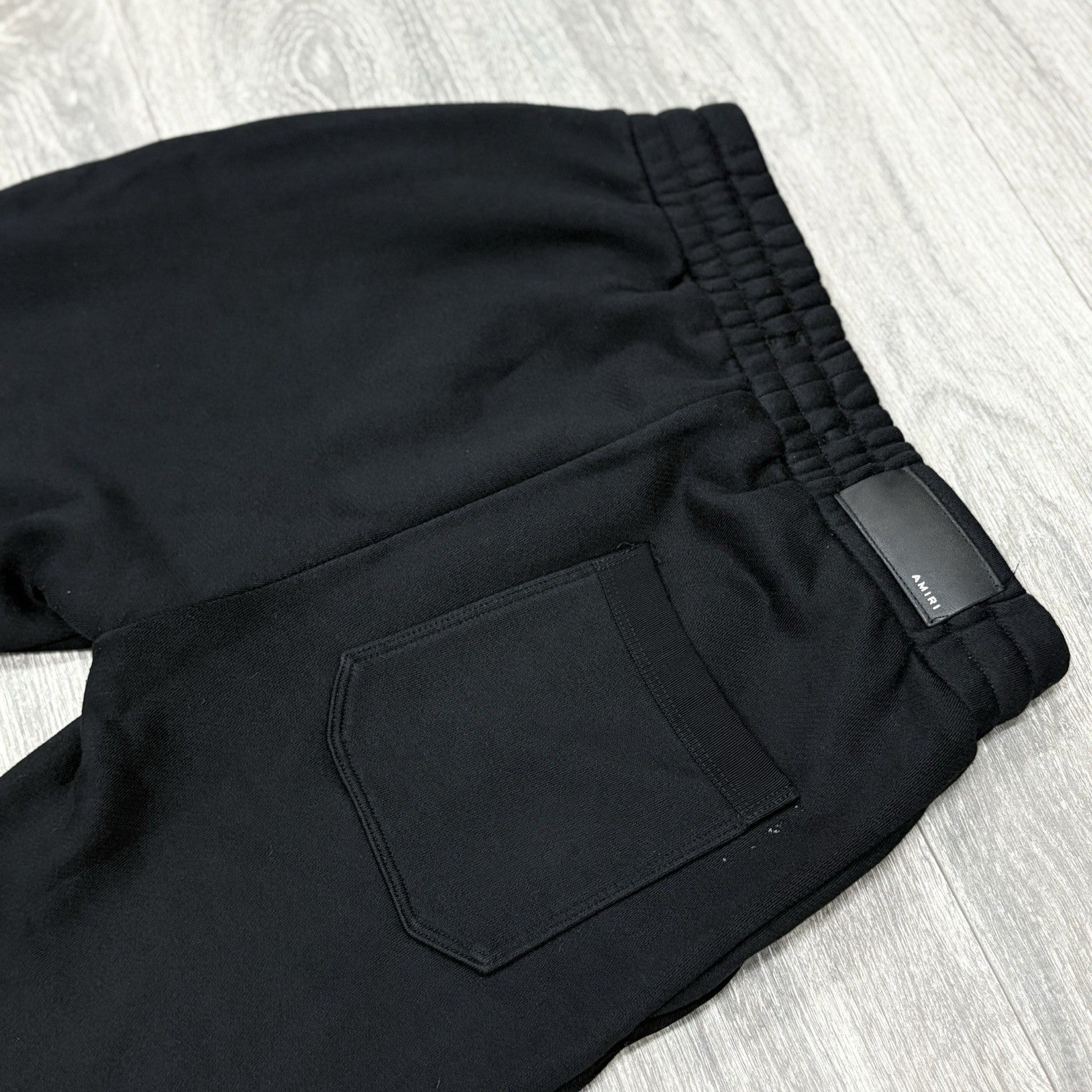 Size Small - Amiri Core Logo Paint Drip Sweatpants ' Black ' | SUPER CLEAN!