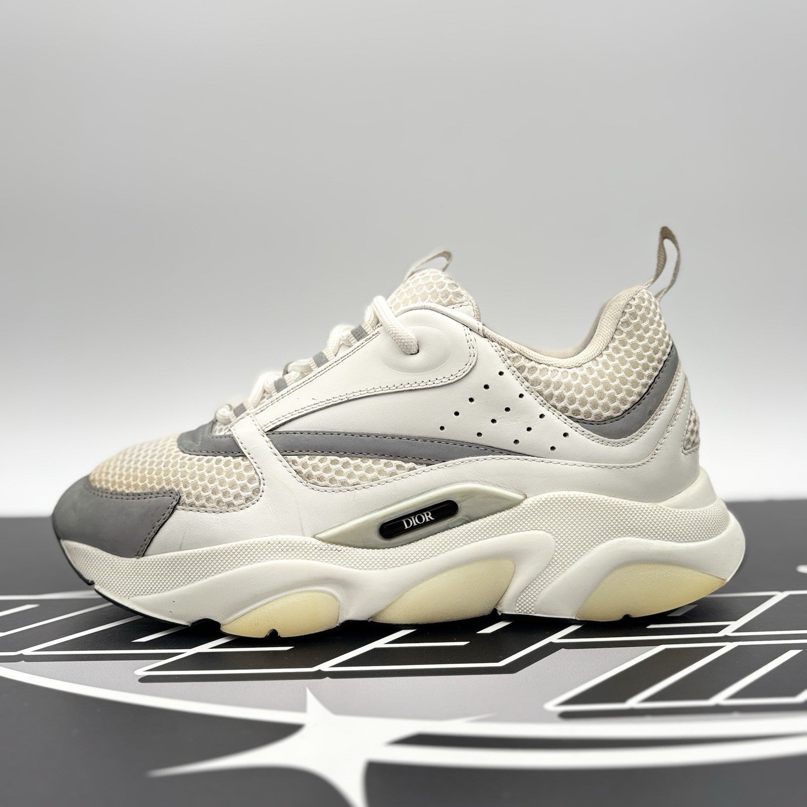 Size 41 (8 US) - Dior B22 Sneaker ' White Reflective '