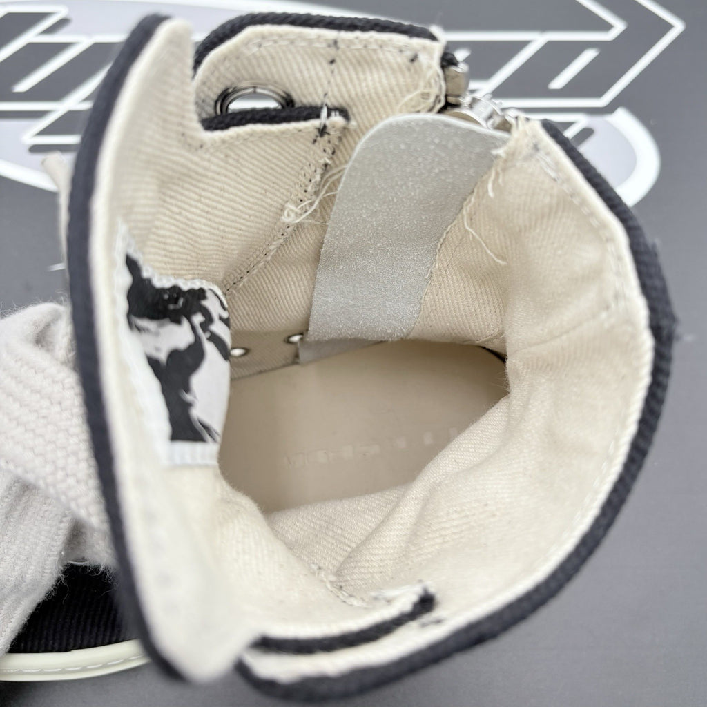 Size 40 (7 US) - Rick Owens DRKSHDW Jumbo Lace Sneakers ' Black ' | SUPER CLEAN!