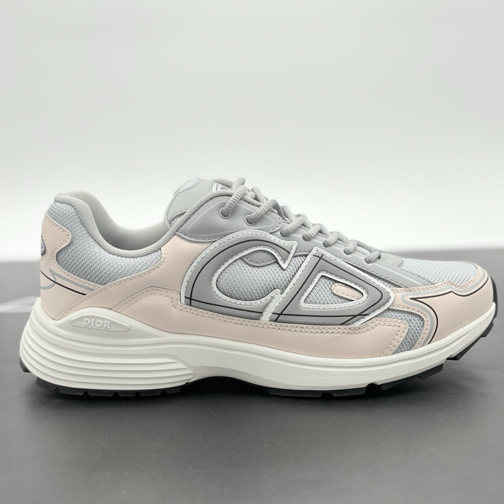 Size 44 (11 US) Dior B30 Reflective ' Grey Light Pink ' | BRAND NEW!
