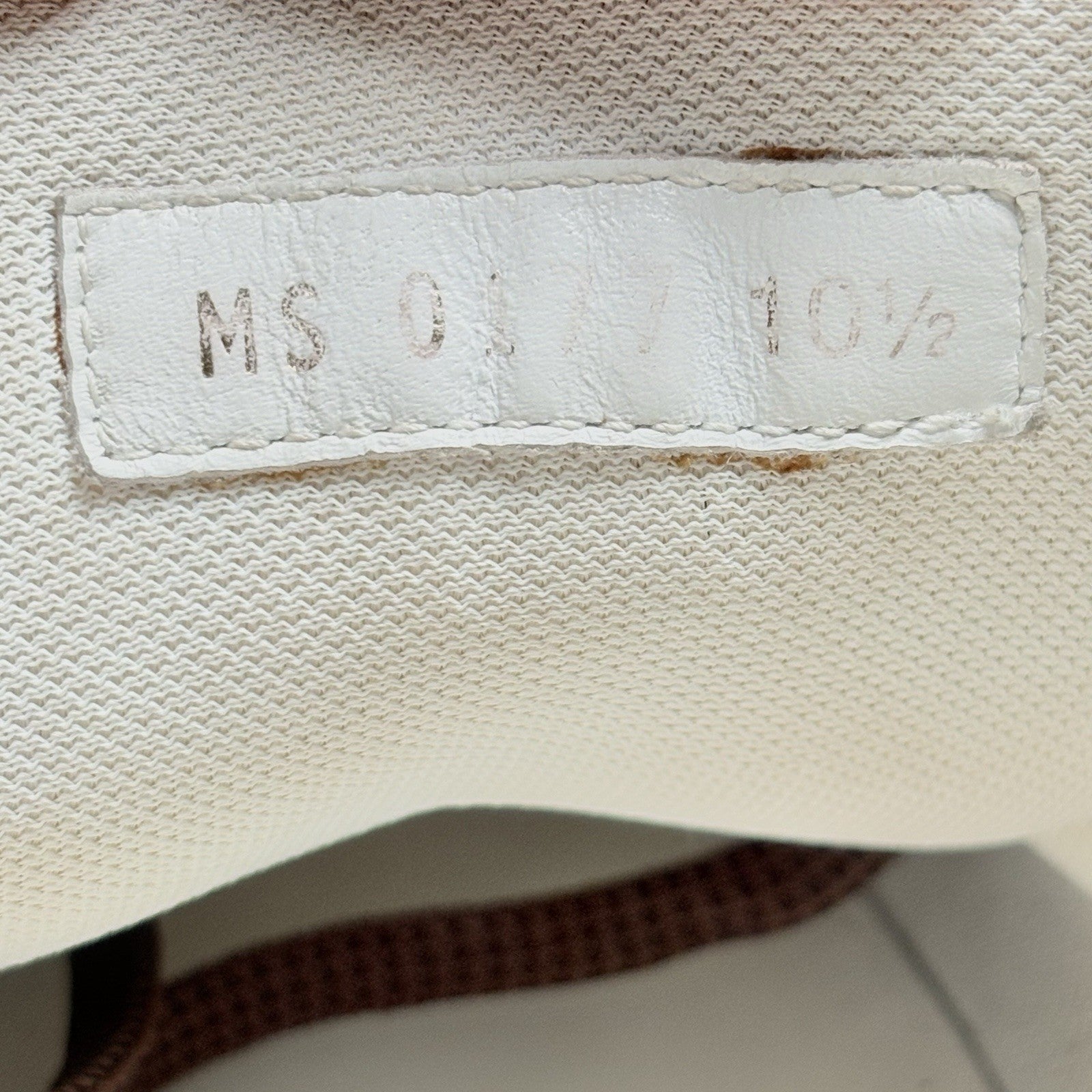 Size 10.5 LV (11.5-12 US) Louis Vuitton Luxembourg ' White ' | GOOD CONDITION!