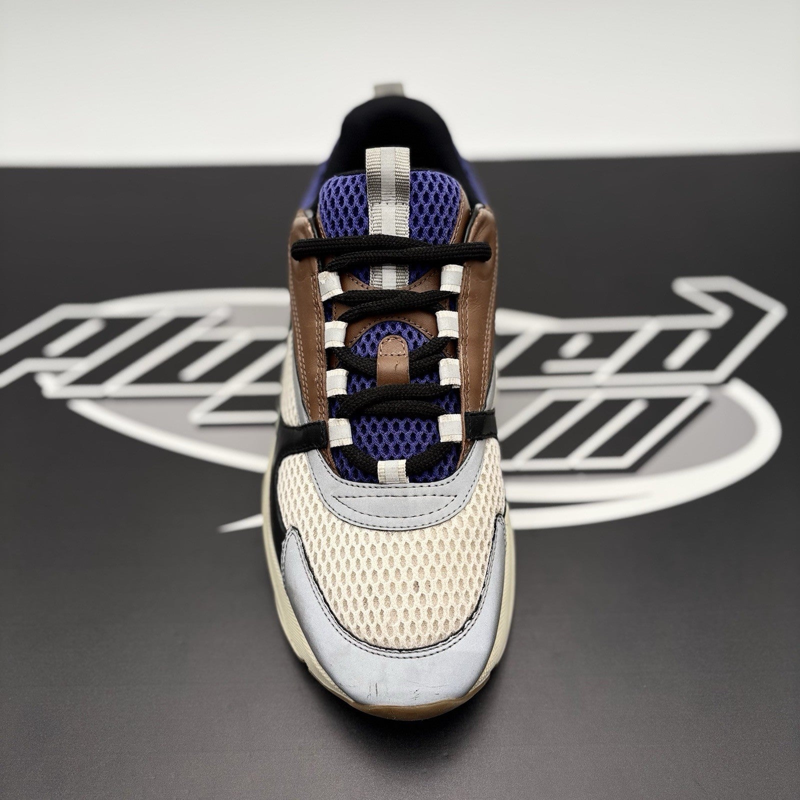 Size 40 (US 7) - Dior B22 Sneaker ‘ Coffee/Violet ‘ | GREAT CONDITION!