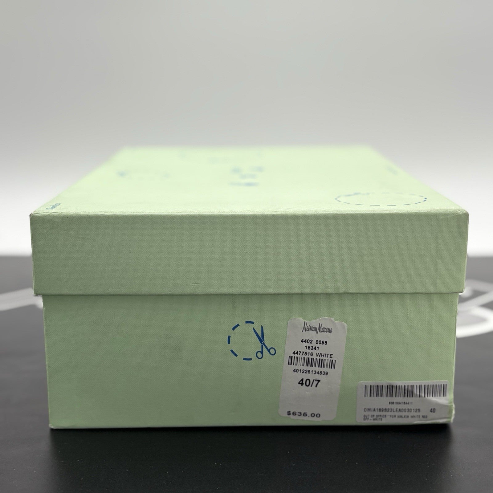 Size 40 (7 US) Off-White Out of Office “For Walking” ' White Red ' | GREAT COND!