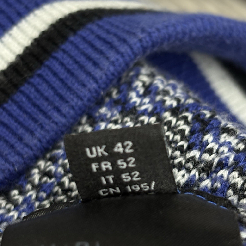 Size XL - Amiri Bandana Basketball Hoodie ' Blue Black ' | GREAT CONDITION!