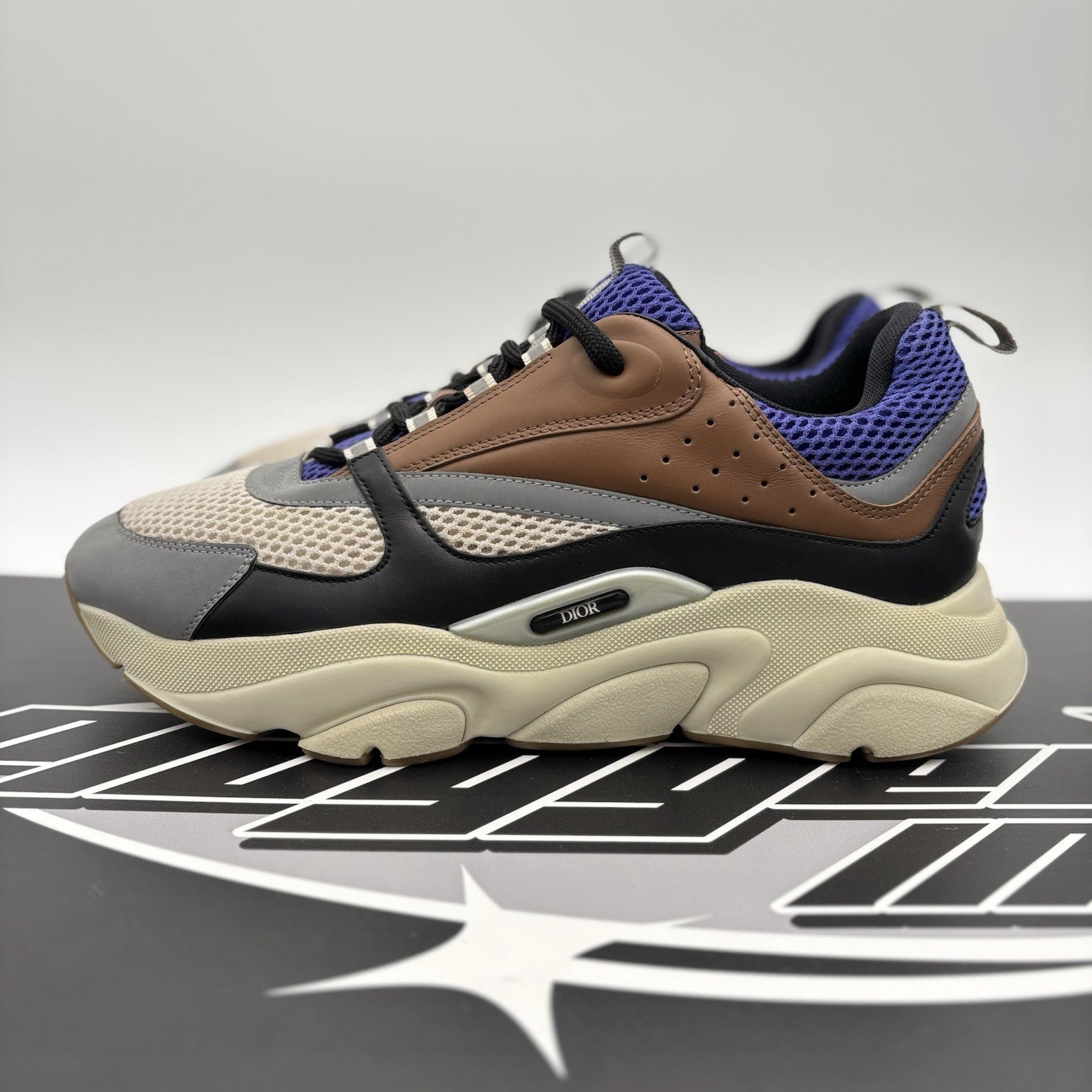 Size 45 (12 US) - Dior B22 Sneaker ' Coffee Violet ' | SUPER CLEAN!