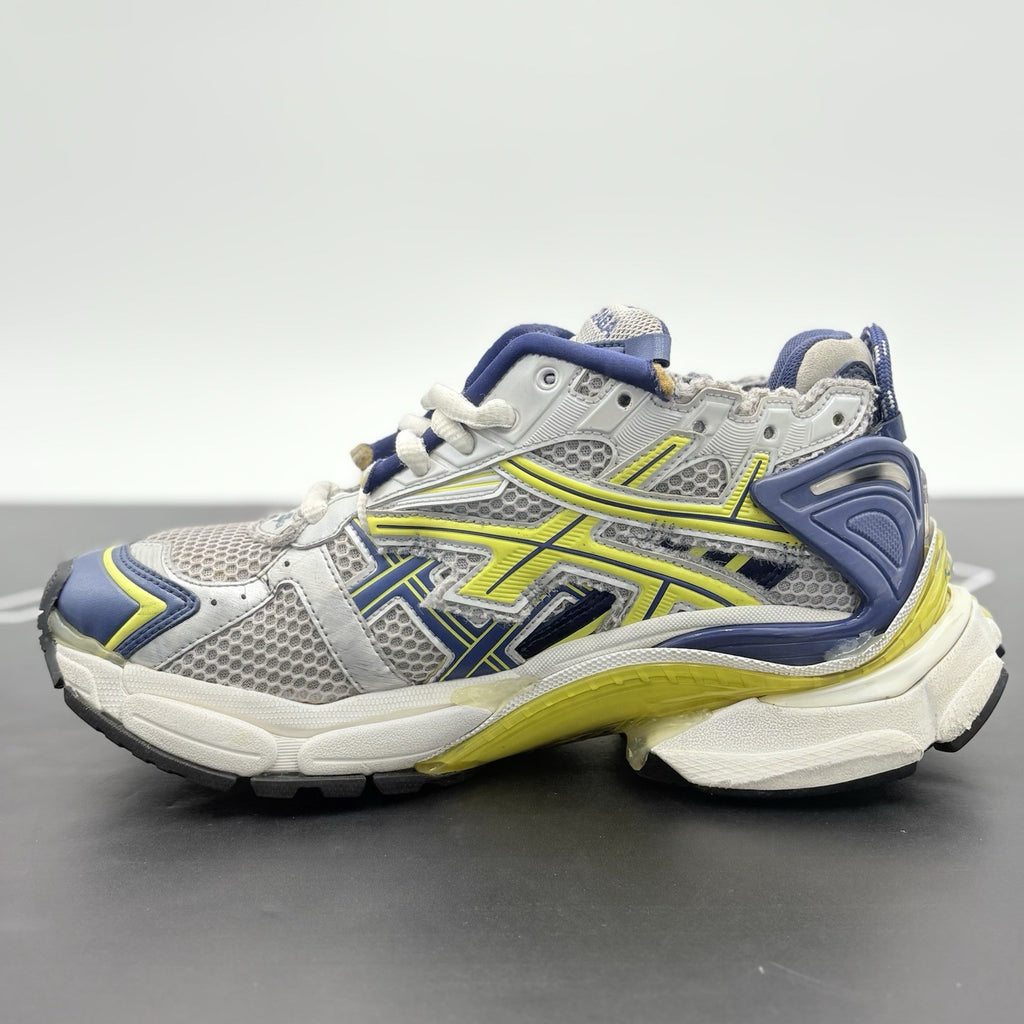 Size 41 (8 US) - Balenciaga Runner ' White Blue Yellow ' | GOOD CONDITION!