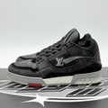 Size 9.5 LV (10.5-11 US) Louis Vuitton Trainer Eclipse ' Black Grey ' | CLEAN!