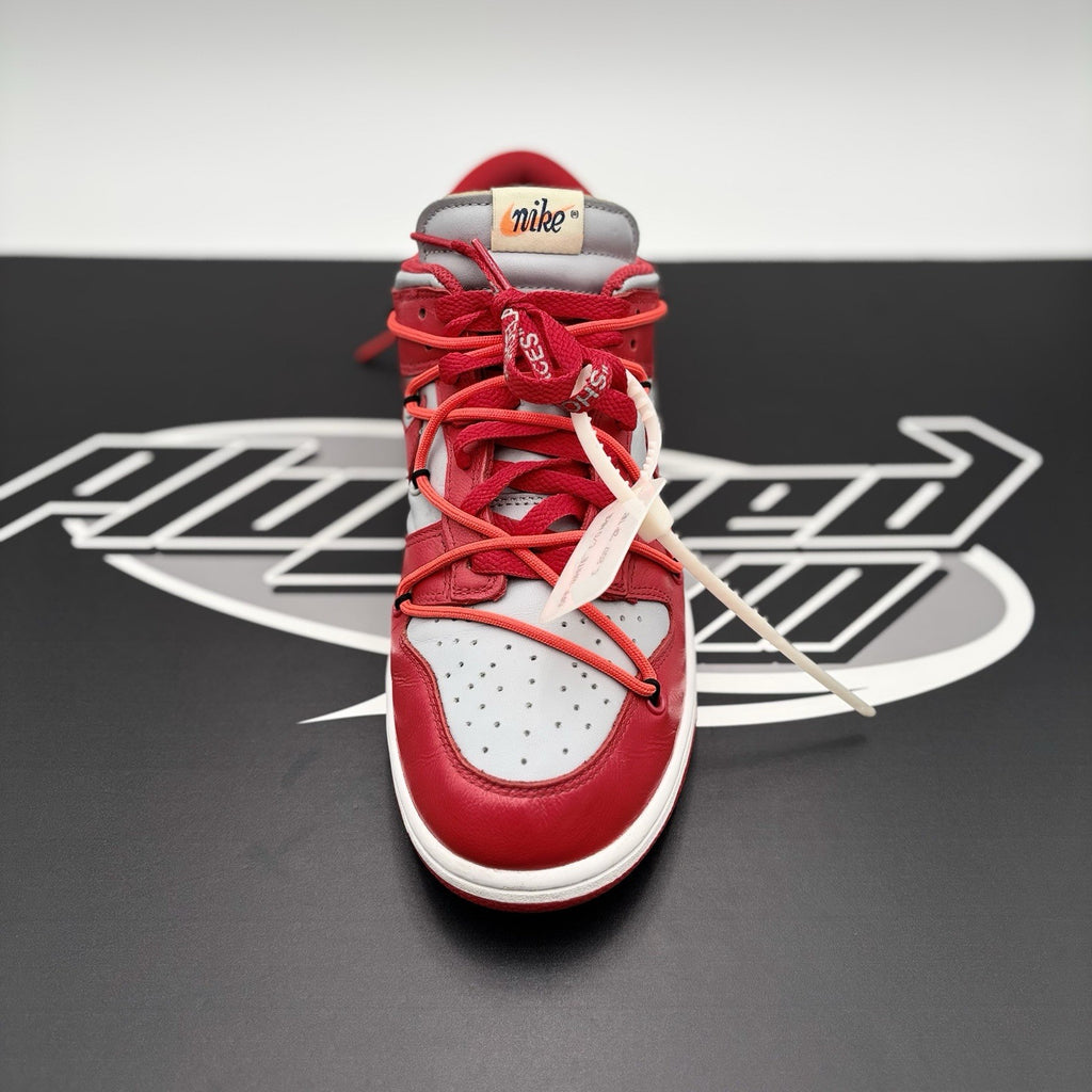 Size 9.5 - Nike Dunk Low x OFF-WHITE 2019 ' University Red ' | GREAT CONDITION!