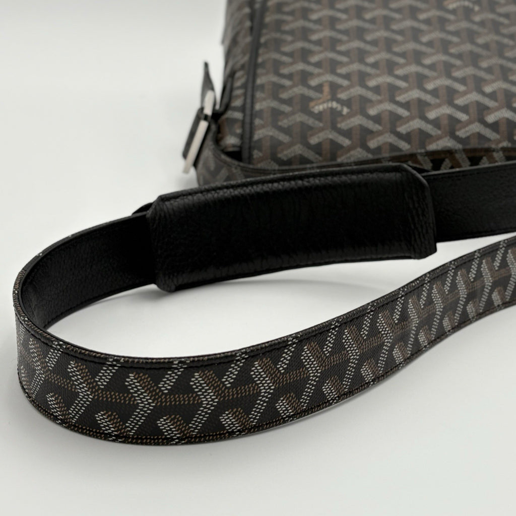 Goyard Messenger Grand Bleu Bag ' Black Brown ' | GREAT CONDITION!