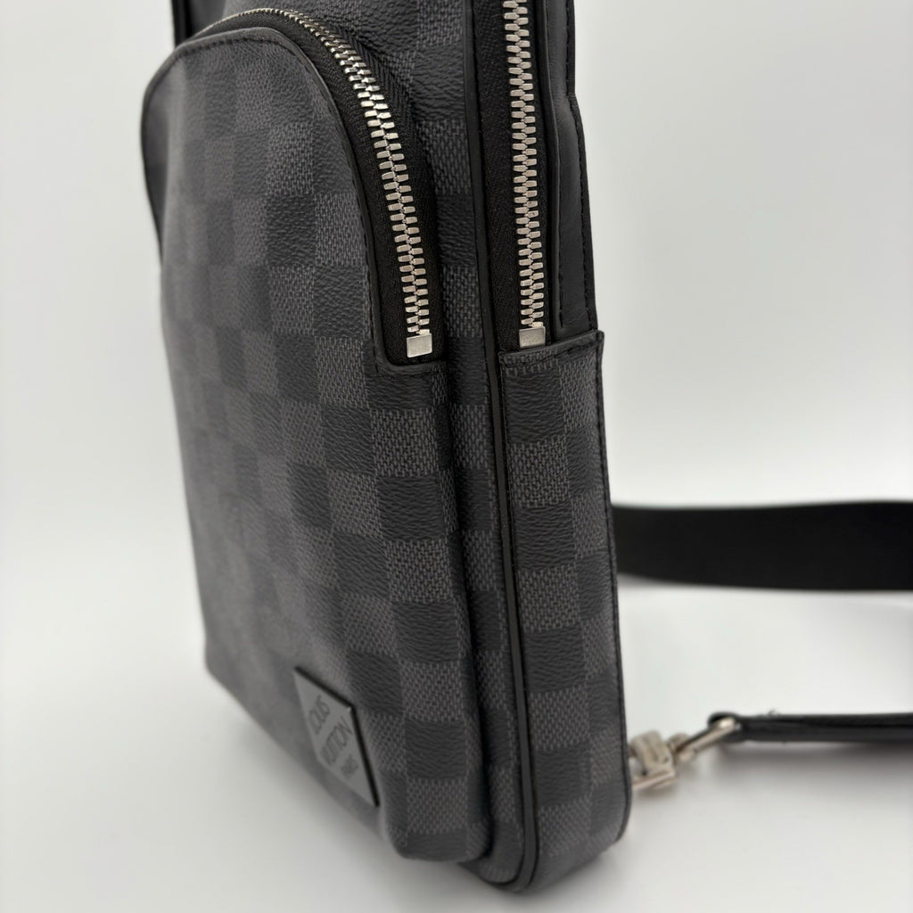 Louis Vuitton Sling Bag Damier Graphite Canvas ' Black ' | SUPER CLEAN!