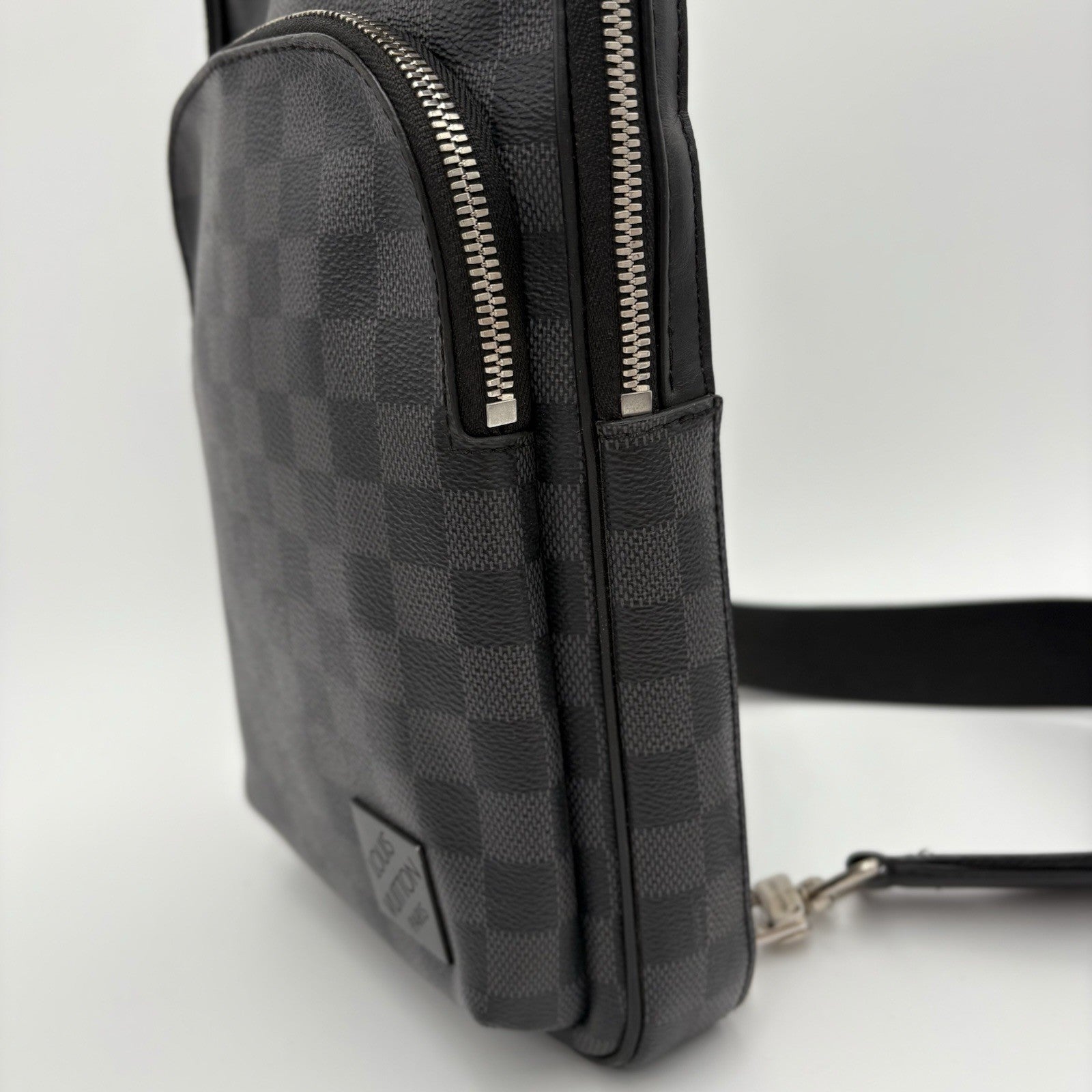 Louis Vuitton Sling Bag Damier Graphite Canvas ' Black ' | SUPER CLEAN!