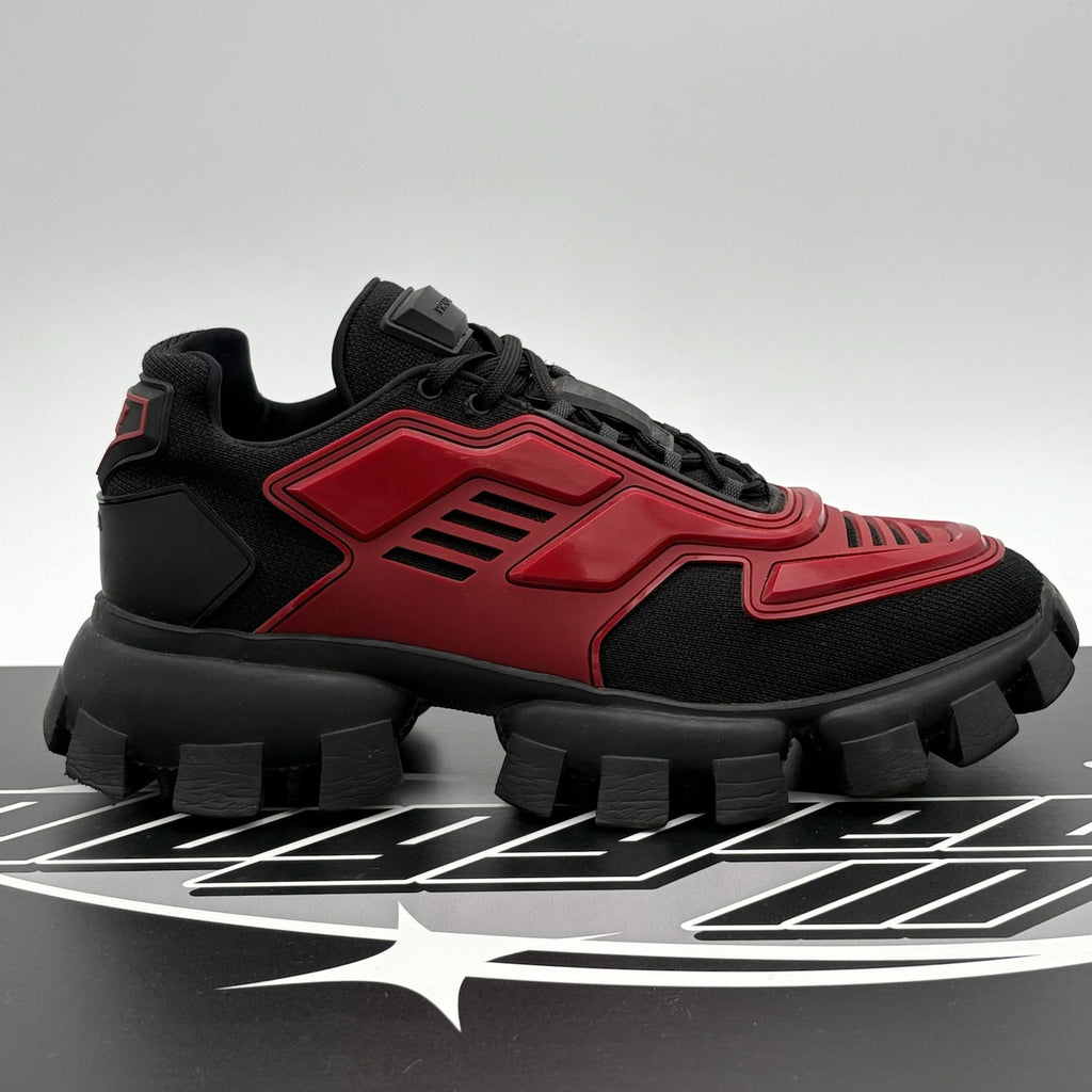 Size 9 UK (10 US) - Prada Cloudbust Thunder ' Red Black ' | GREAT CONDITION!