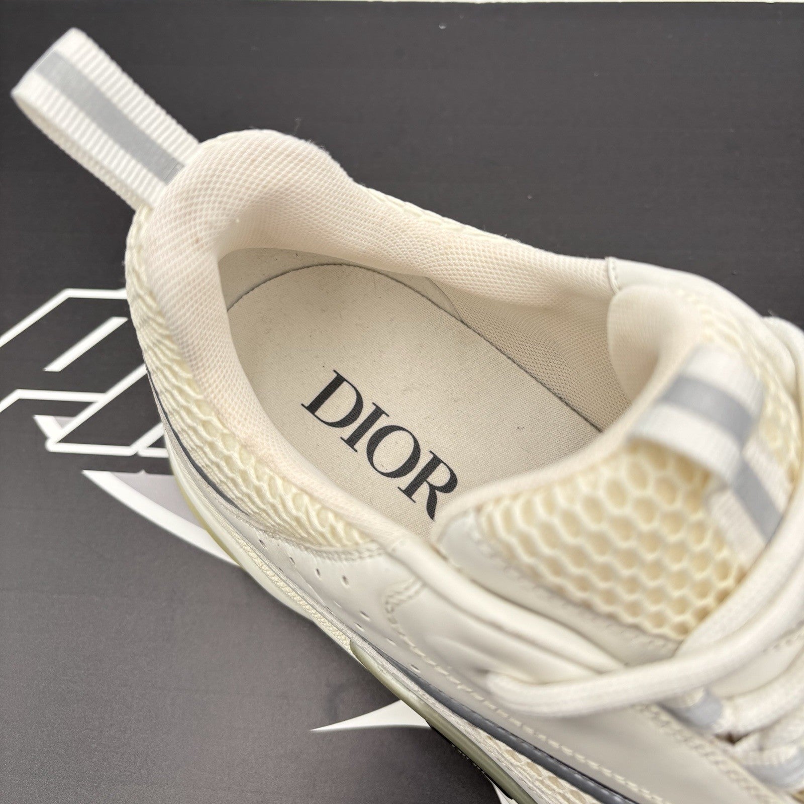 Size 45 (12 US) - Dior B22 Sneaker ' White Reflective ' | GREAT CONDITION!