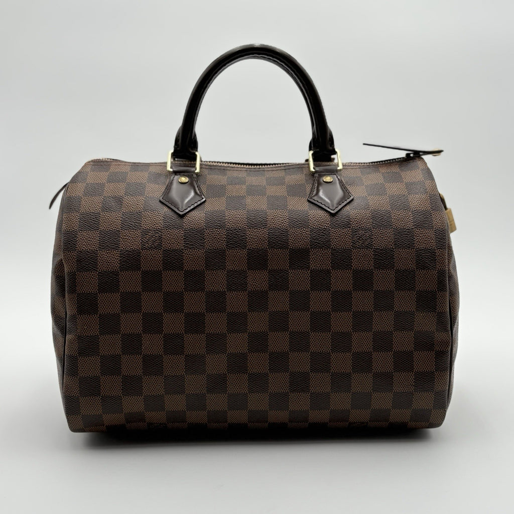 Louis Vuitton Speedy Bandouliere 35 Bag ' Damier Ebene '