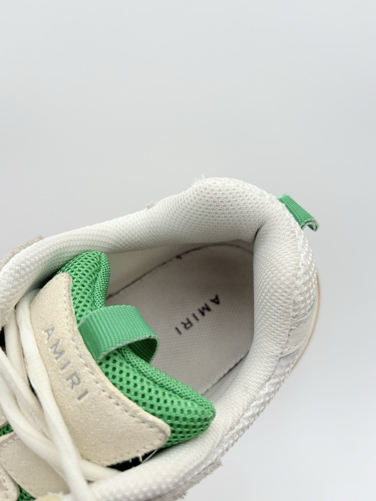 Size 45 (12 US) - Amiri Bone Runner ' Tennis Green ' | SUPER CLEAN!