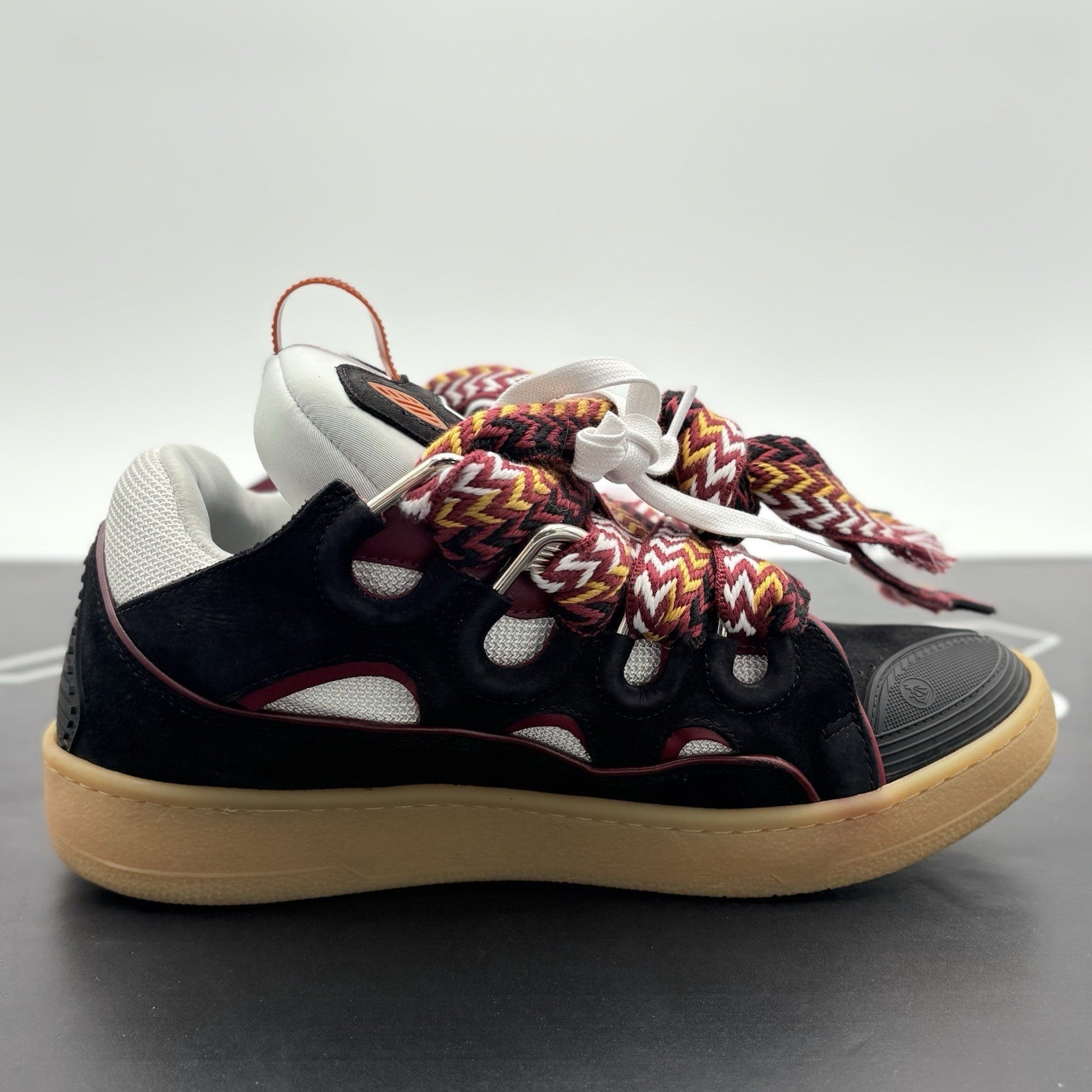 Size 41 (8 US) - Lanvin Curb Sneaker ' Black Honey ' | EXCELLENT CONDITION!