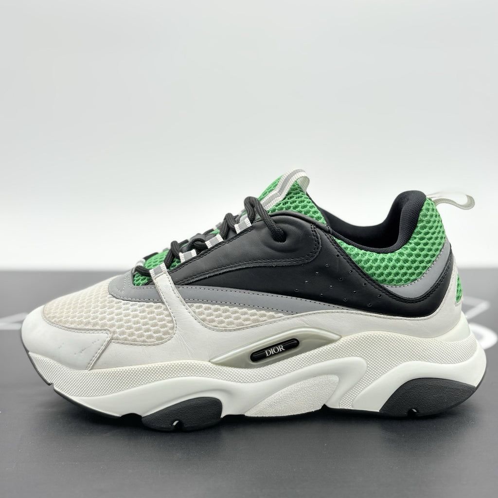 Size 43 (10 US) - Dior B22 Sneaker ' Green White Black ' | GOOD CONDITION!