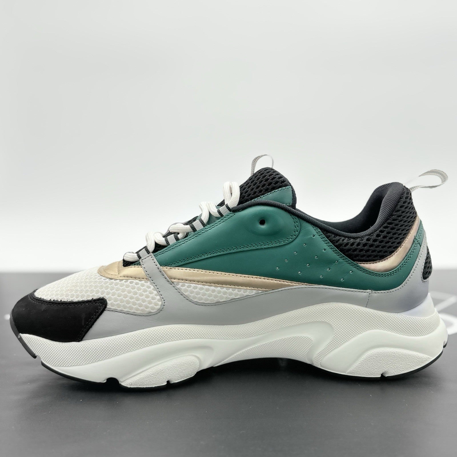 Size 46 (13 US) - Dior B22  Sneaker ' Green White Gold ' | SUPER CLEAN!