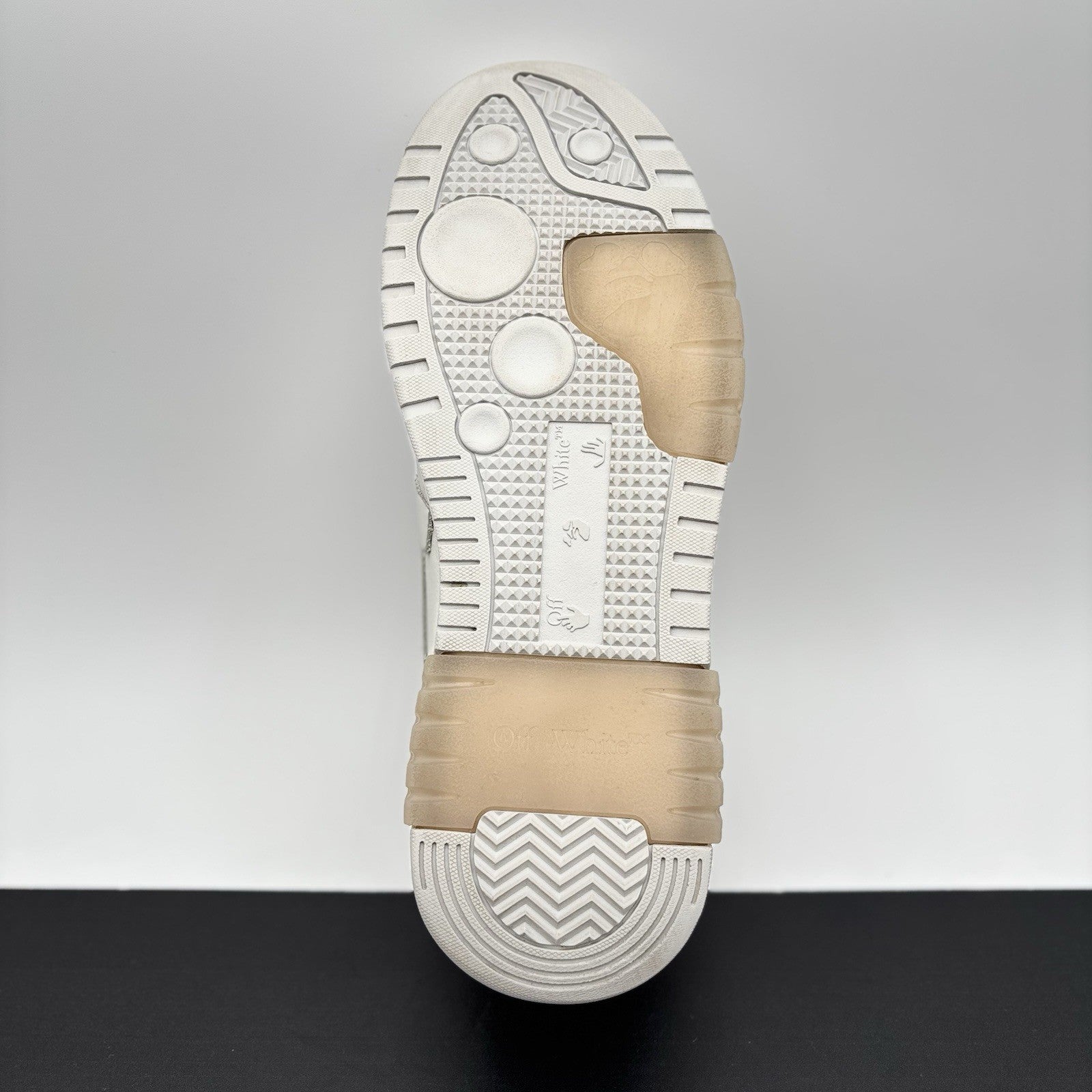 Size 43 (10 US) Off-White Out of Office ' Grey White ' | GREAT CONDITION!