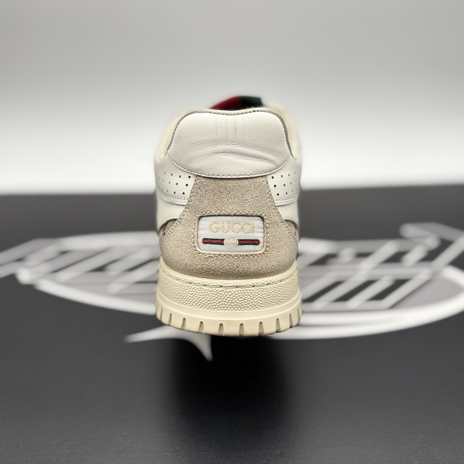 Size 11 G (12 US) - Gucci Re-Web Sneakers GG ‘ White, Beige ‘ | GOOD CONDITION!