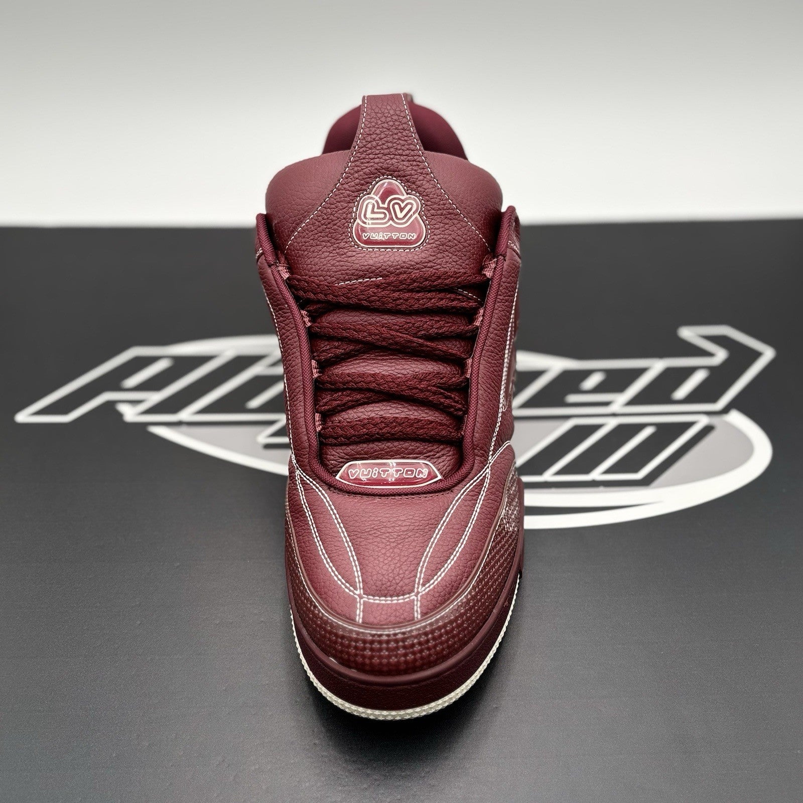 Size 13 LV (14-14.5 US) Louis Vuitton Skate ' Bordeaux Red ' | GREAT CONDITION!