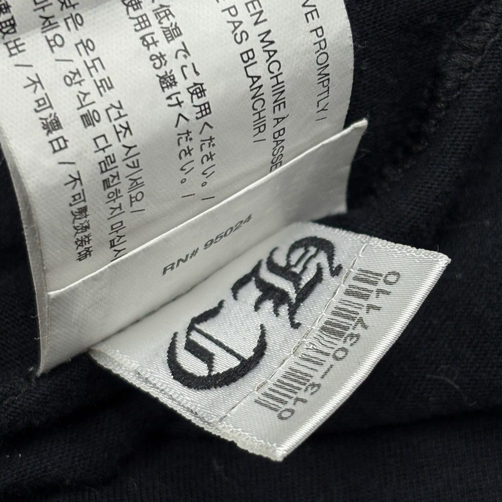 Size S - Chrome Hearts Dagger & Vine Spine Long Sleeve ' Black ' | SUPER CLEAN!