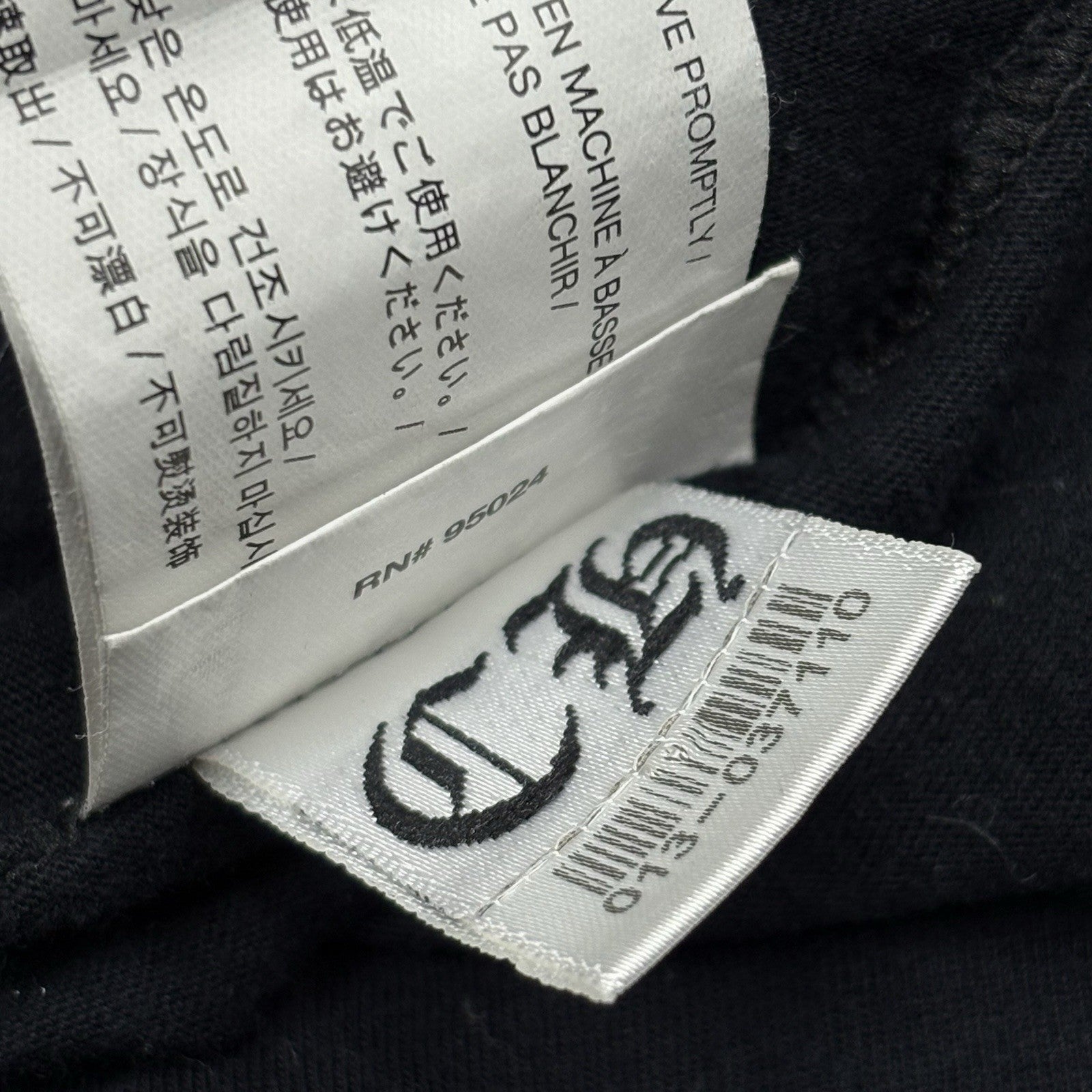 Size S - Chrome Hearts Dagger & Vine Spine Long Sleeve ' Black ' | SUPER CLEAN!