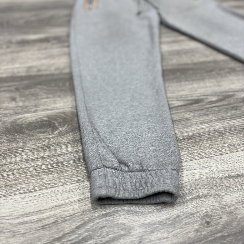 Size Medium - Burberry Melange Sweat Pants ' Pale Grey '