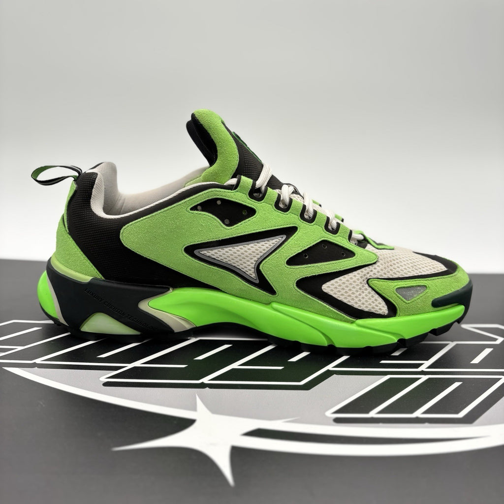 Size 10 LV (11-11.5 US) Louis Vuitton Tactic Runner ' Green ' | GOOD CONDITION!
