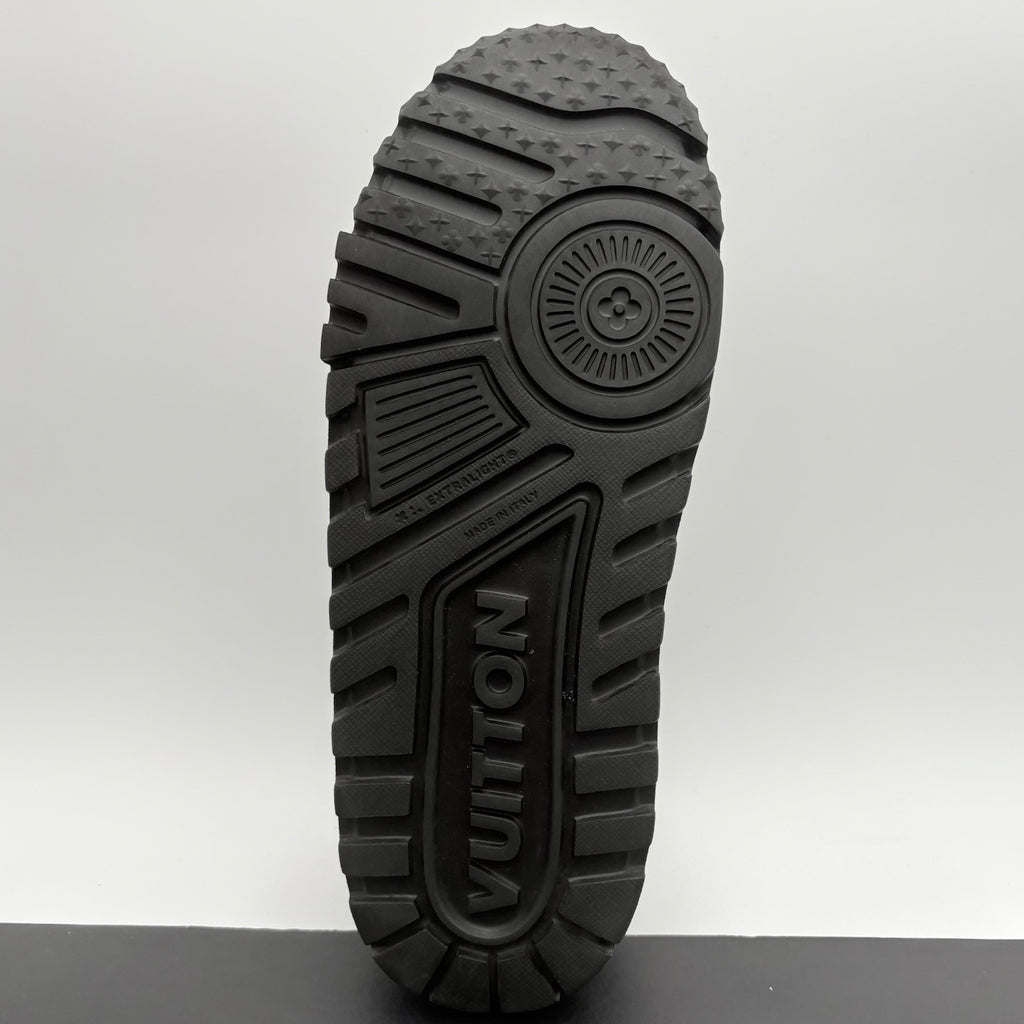 Size 10 LV (11-11.5 US) Louis Vuitton Denim Maxi ' Black ' | ONLY WORN ONCE!