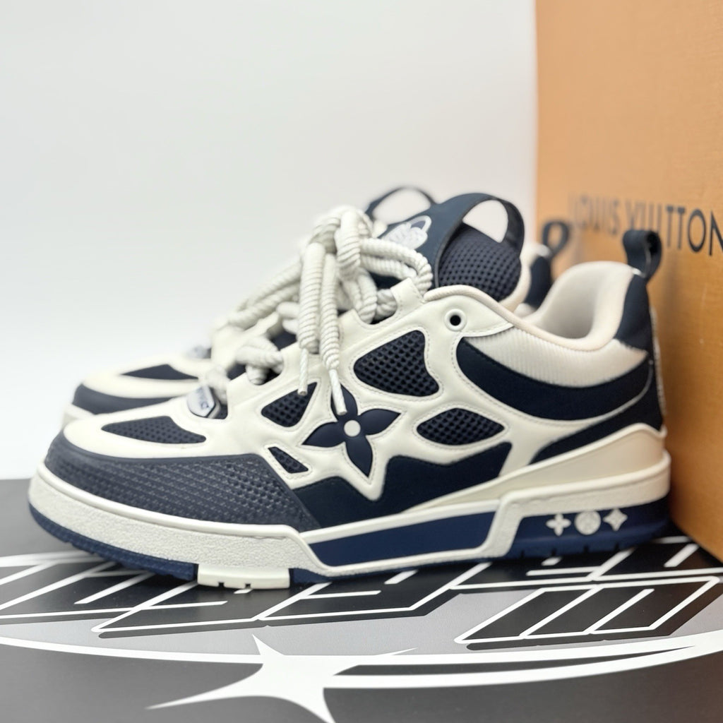 Size 8 LV (9-9.5 US) - Louis Vuitton Skate ' Marine ' | GOOD CONDITION