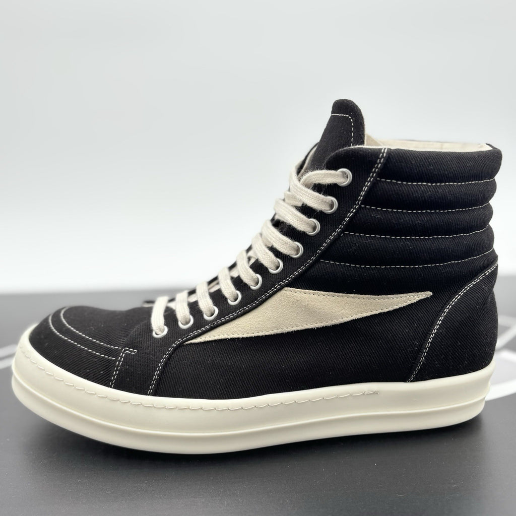 Size 43 (10 US) Rick Owens DRKSHDW Black Hollywood High Vintage | CLEAN!