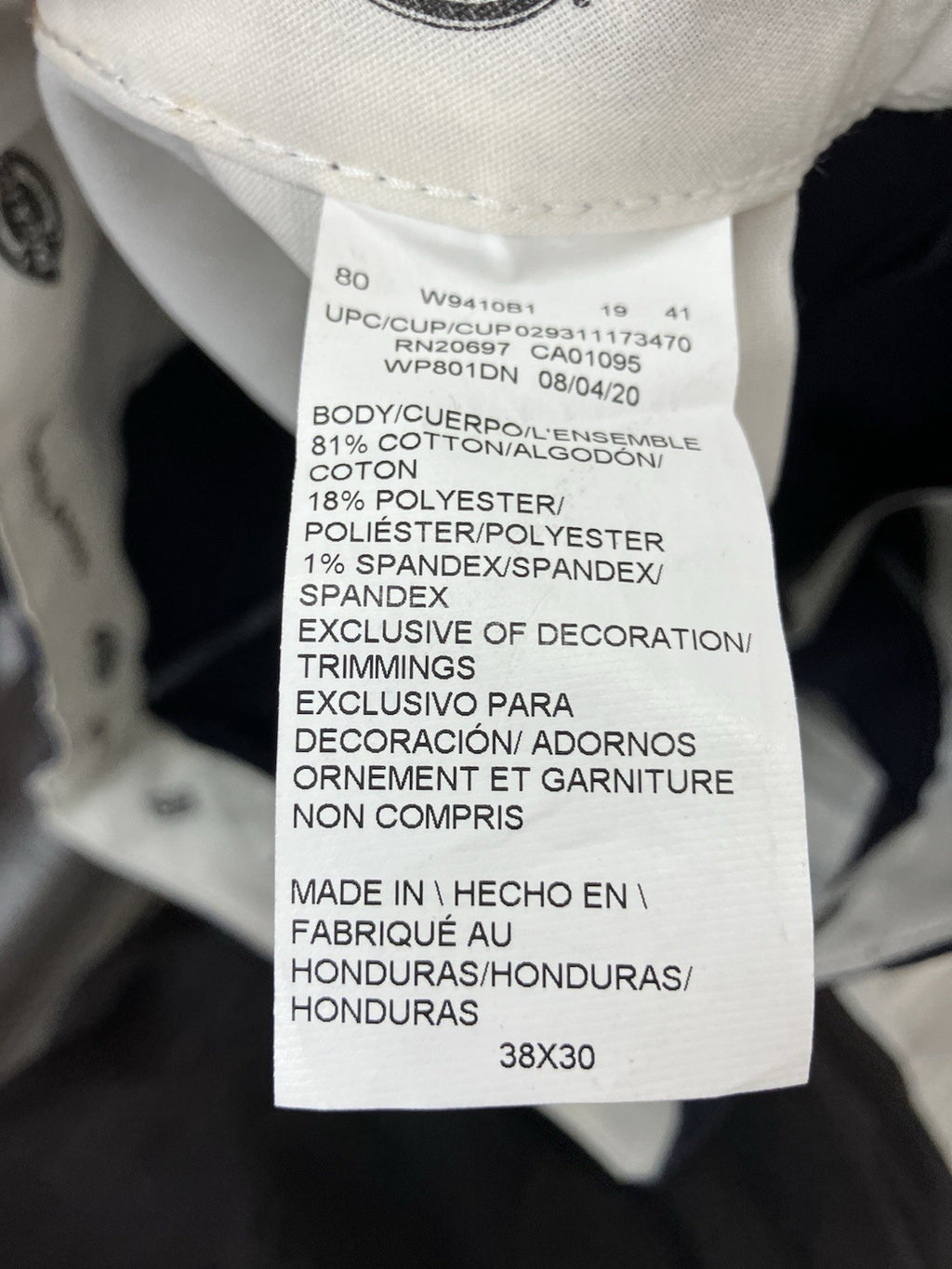 Size 38 - That’s A Awful Lot Of Cough Syrup Flared Dickies ' Blue ' | NEW!