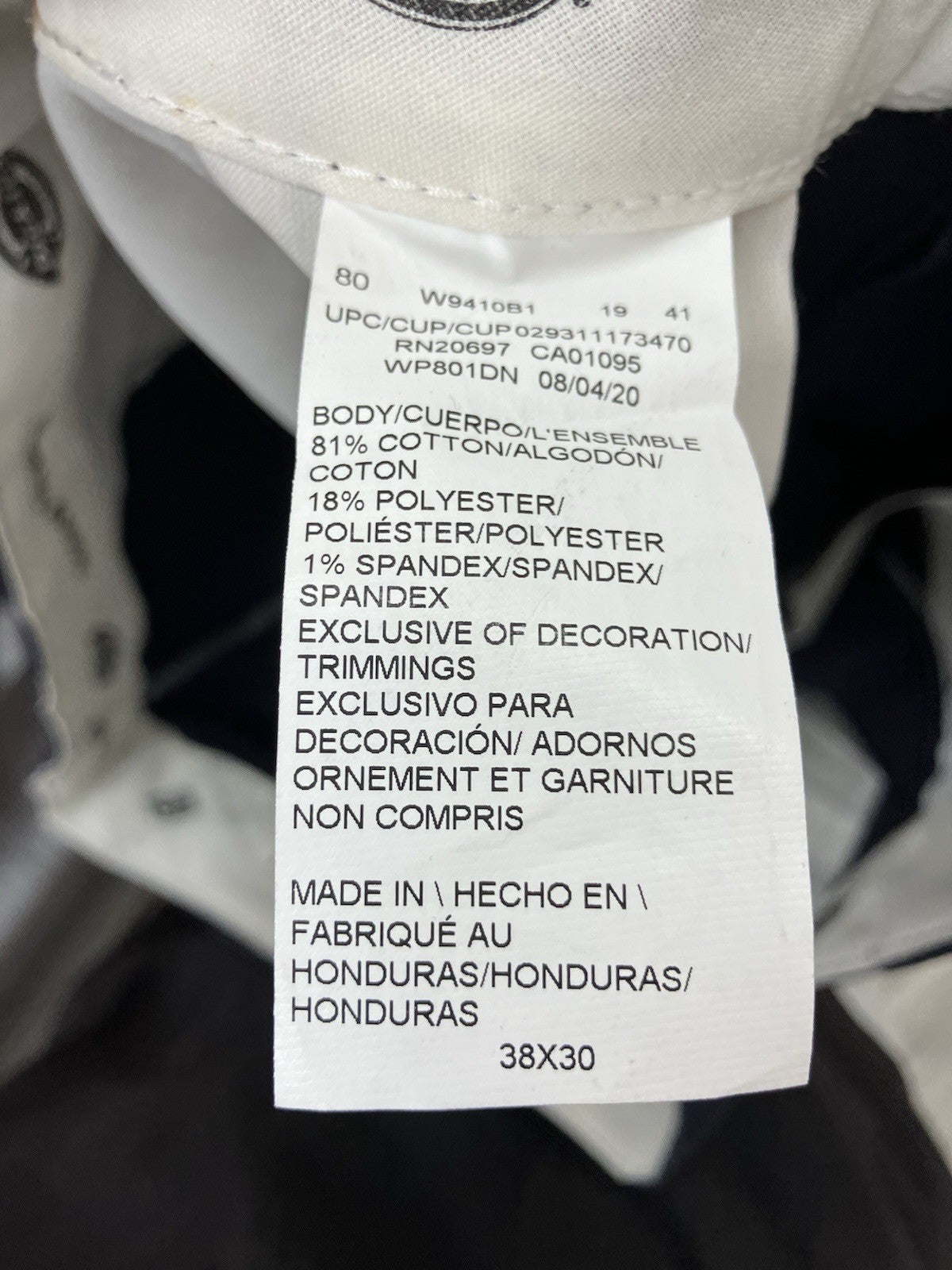 Size 38 - That’s A Awful Lot Of Cough Syrup Flared Dickies ' Blue ' | NEW!