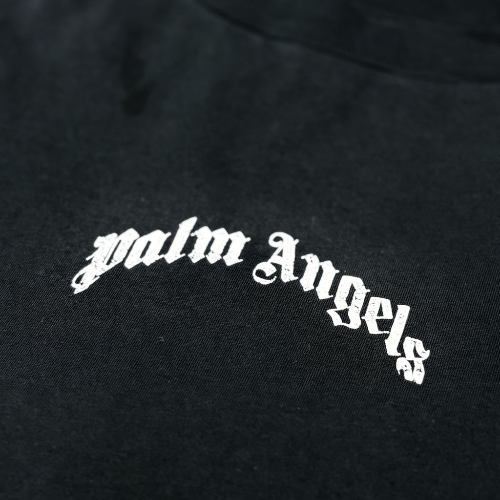 Size M - Palm Angels Classic Logo Over T-Shirt ' Black ' | GREAT CONDITION!