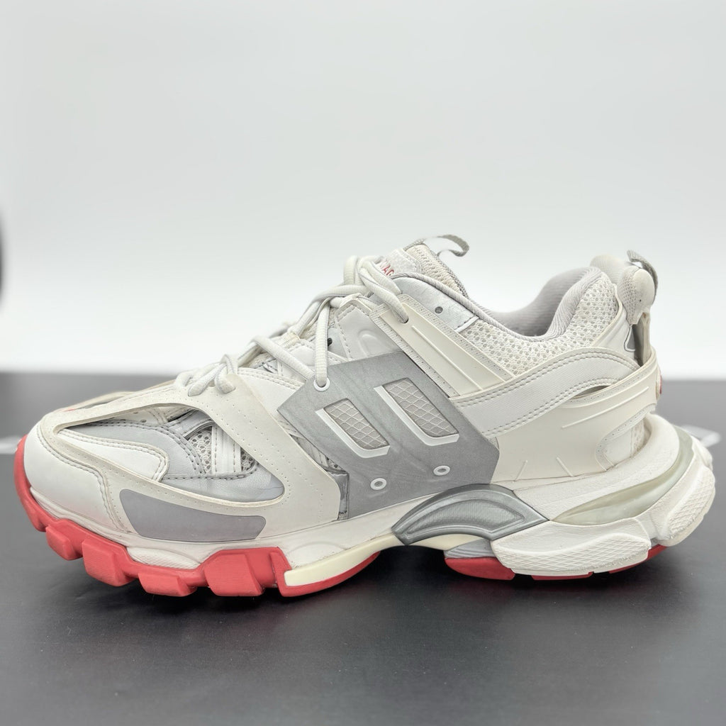 Size 42 (9 US) - Balenciaga Track Sneaker ' White Red ' | SUPER CLEAN!