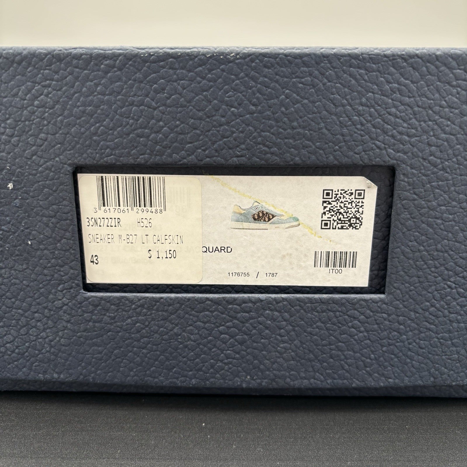 Size 43 (10 US) - Dior B27 Low Dior ' Light Blue ' | GOOD CONDITION!