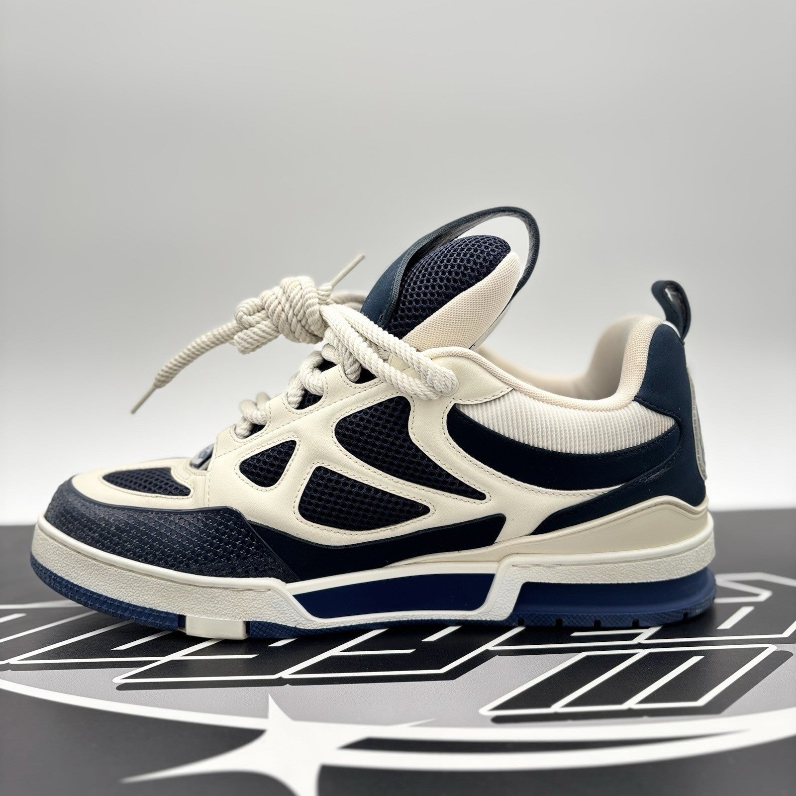Size 10 LV (11-11.5 US) - Louis Vuitton Skate ' Marine ' | GOOD CONDITION