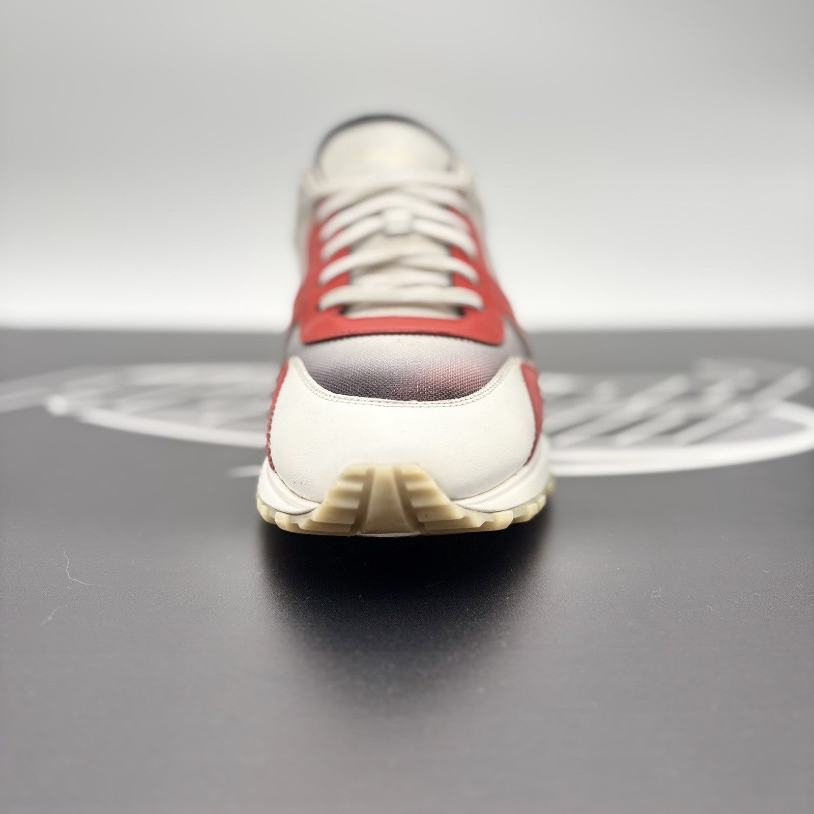 Size 8.5 LV (9.5-10 US) Louis Vuitton Runaway ' Red Black White ' | GOOD COND!