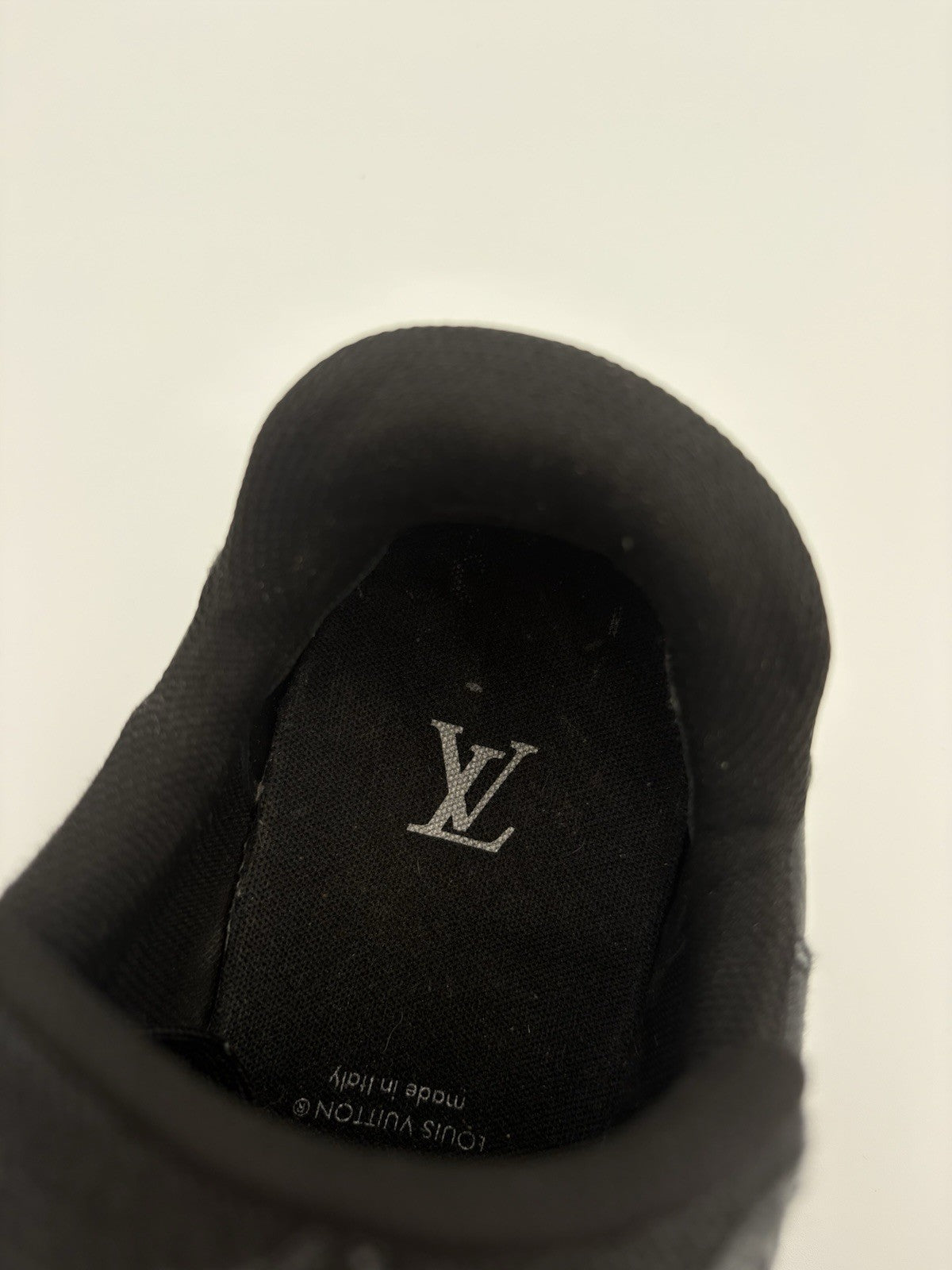 Size 9 LV (10-10.5 US) Louis Vuitton Trainer X Nigo ' Black Denim ' | CLEAN!