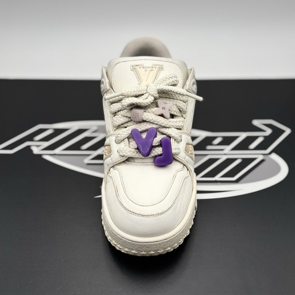 Size 9 LV (10-10.5 US) - Louis Vuitton Maxi Trainer ' White '