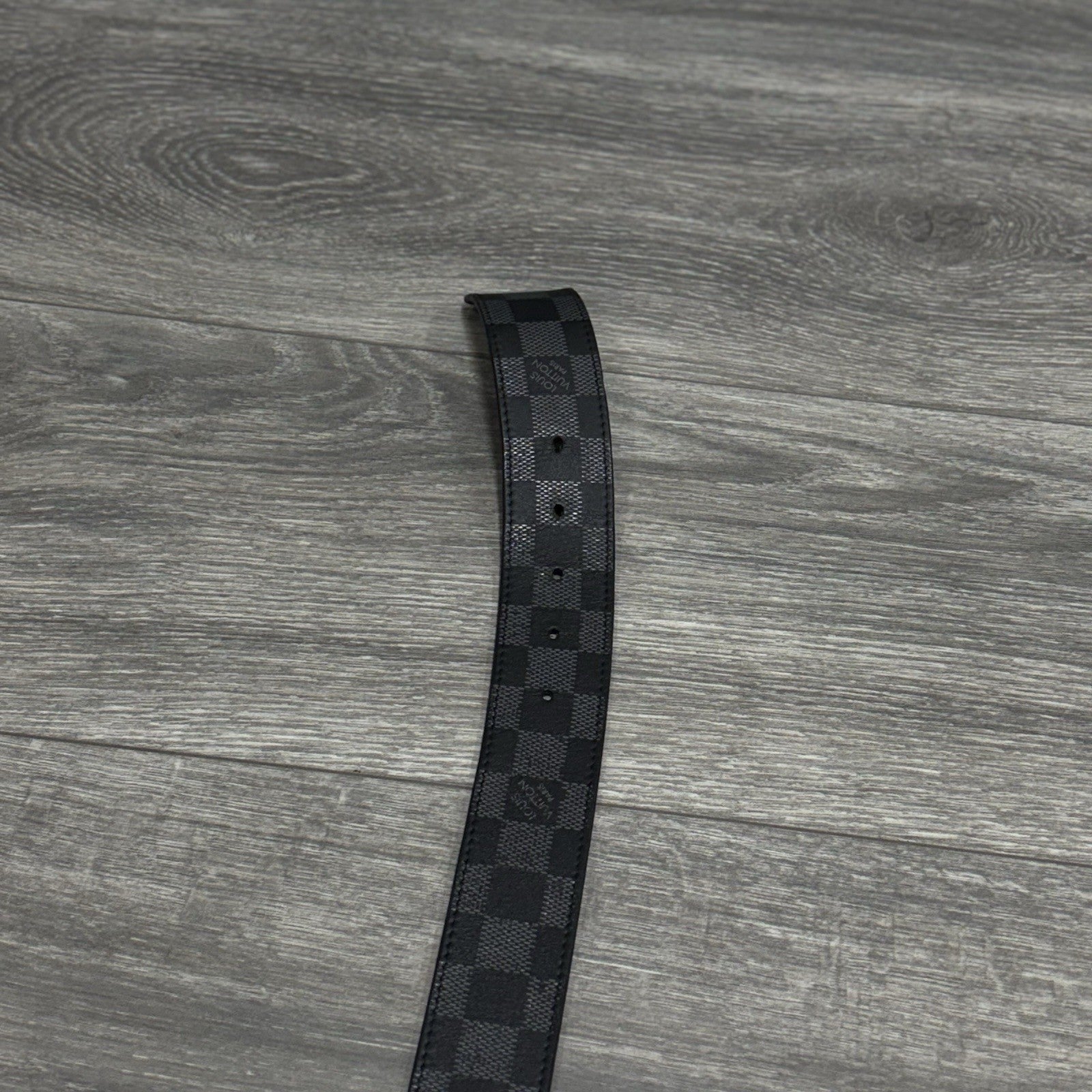 Size 100/40 - Louis Vuitton LV Initials Damier Reversible Belt ' Black ' | CLEAN