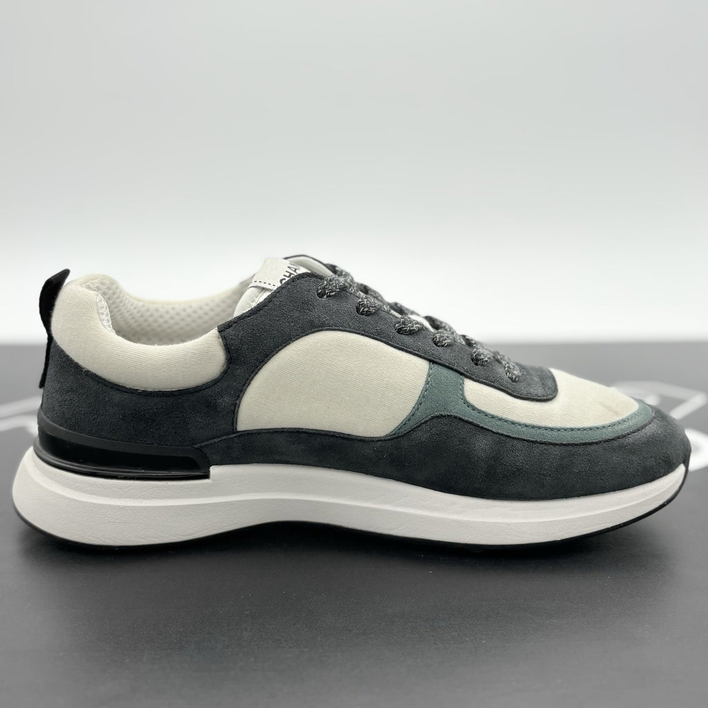 Size 41 (8 US) - Chanel Interlocking CC Logo Suede Sneaker ' Green ' | WORN 1-3x