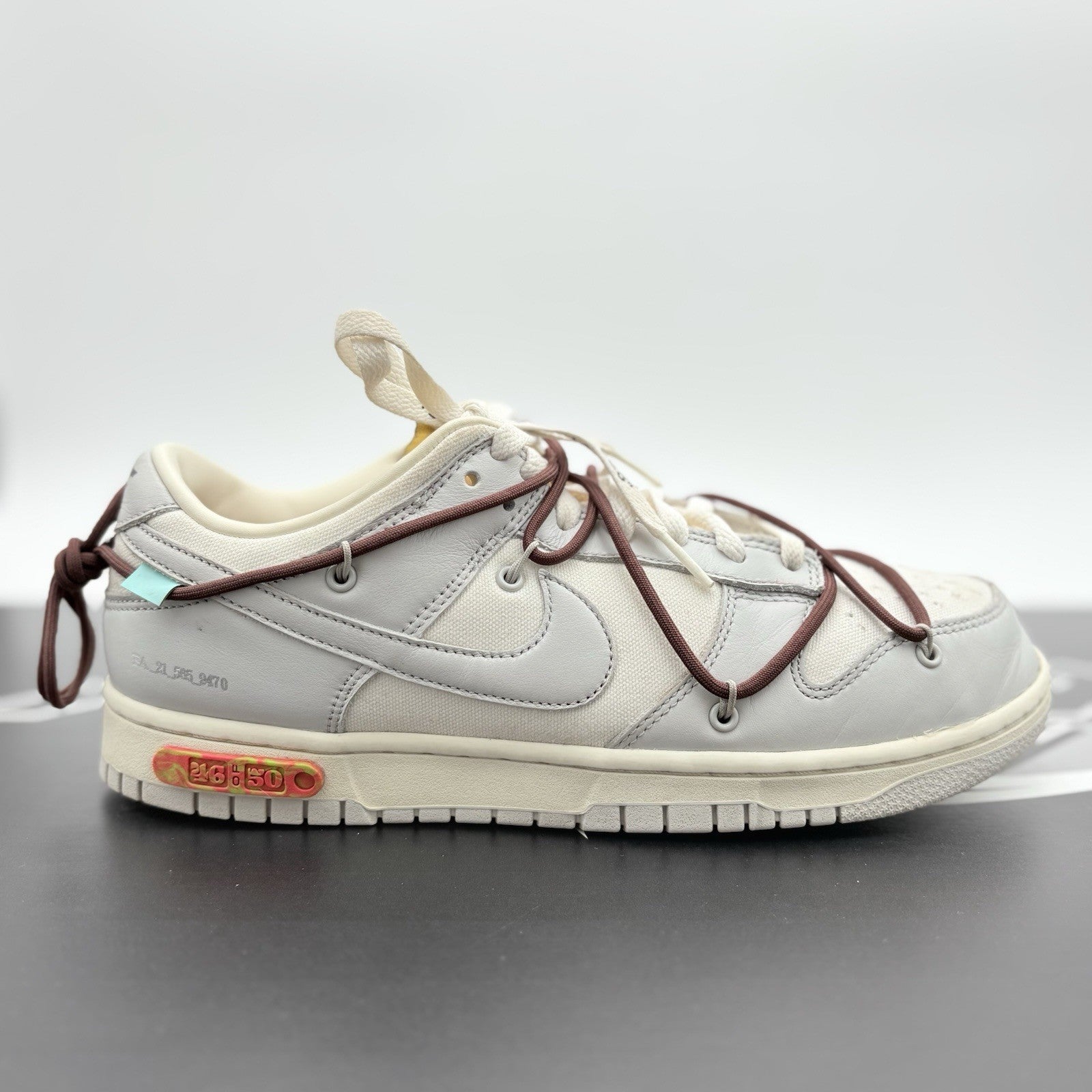 Size 9.5 - Nike Off-White x Dunk Low Lot 46 of 50 | GOOD CONDITION!