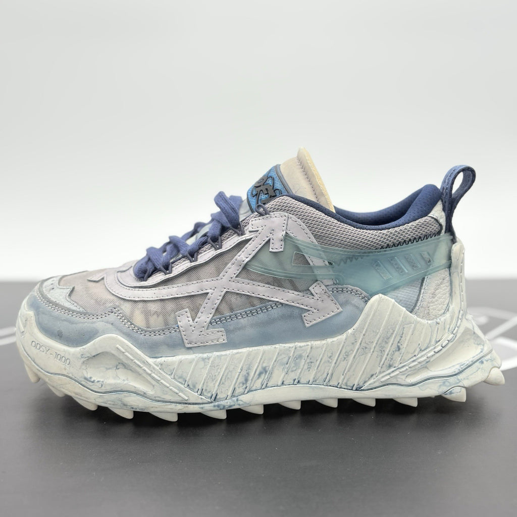 Size 41 (8 US) Off-White ODSY-1000 ' Blue Overdye ' | GREAT CONDITION!