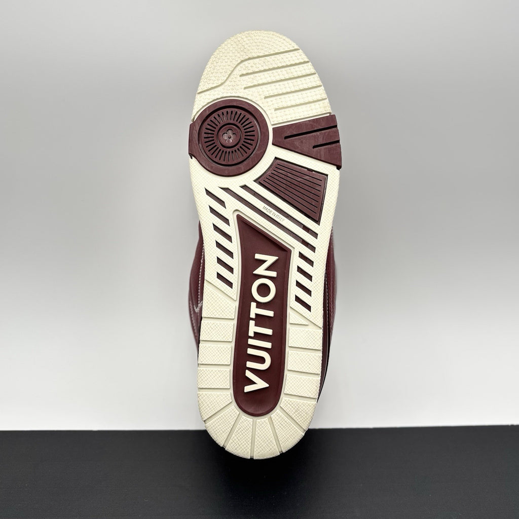 Size 13 LV (14-14.5 US) Louis Vuitton Skate ' Bordeaux Red ' | GREAT CONDITION!