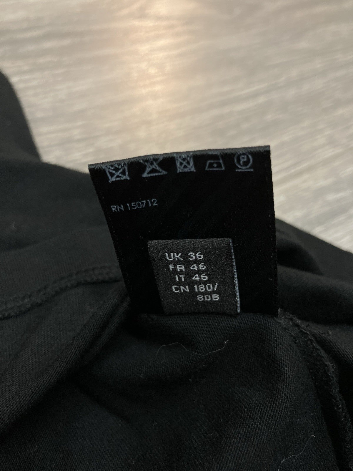 Size Small - Amiri Collegiate Logo Tee ' Black ' | GOOD CONDITION!